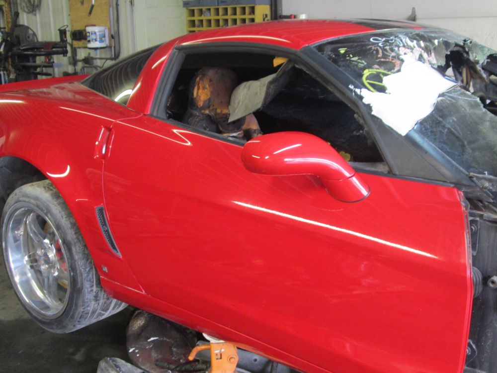 Auto Works Inc, salvaged Corvettes, used Corvette parts, LS7 